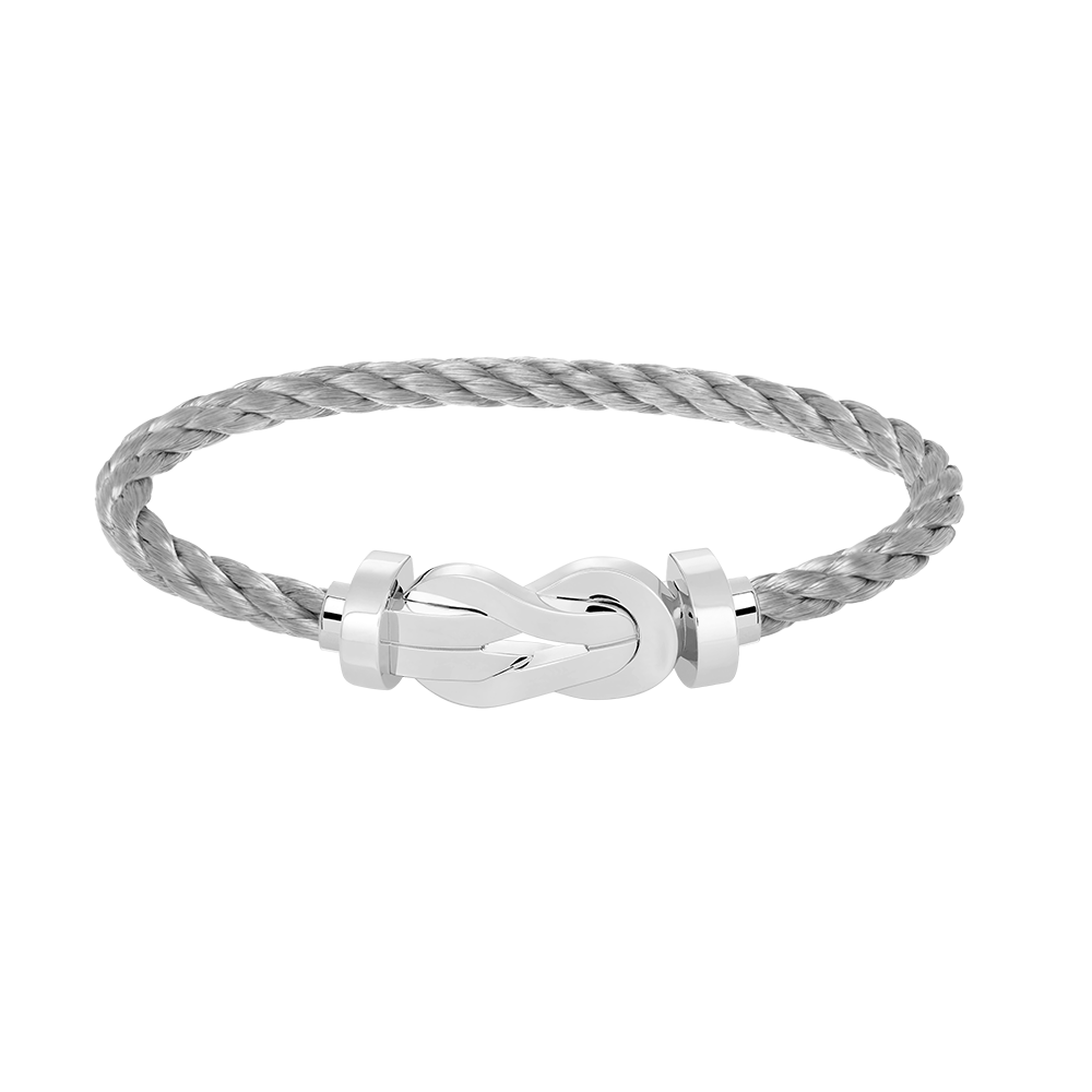 [Star Jewelry]CHANCE LARGE 8 FIGURE BUCKLE NO DIAMOND BRACELET SILVER
