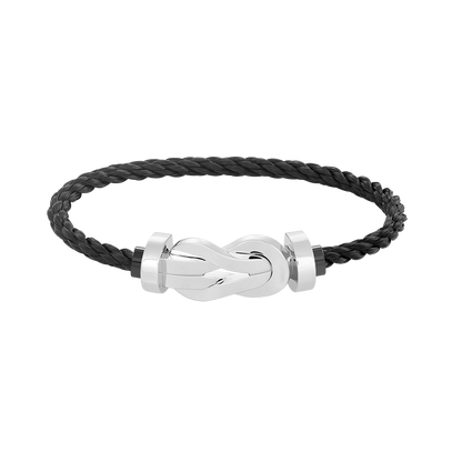 [Star Jewelry]CHANCE LARGE 8 FIGURE BUCKLE NO DIAMOND BRACELET SILVER