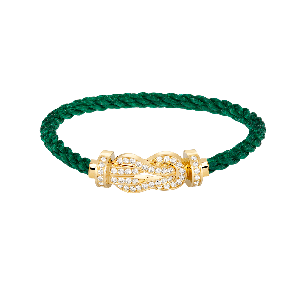 [Star Jewelry]CHANCE LARGE 8 FIGURE BUCKLE FULLDIAMOND BRACELET GOLD