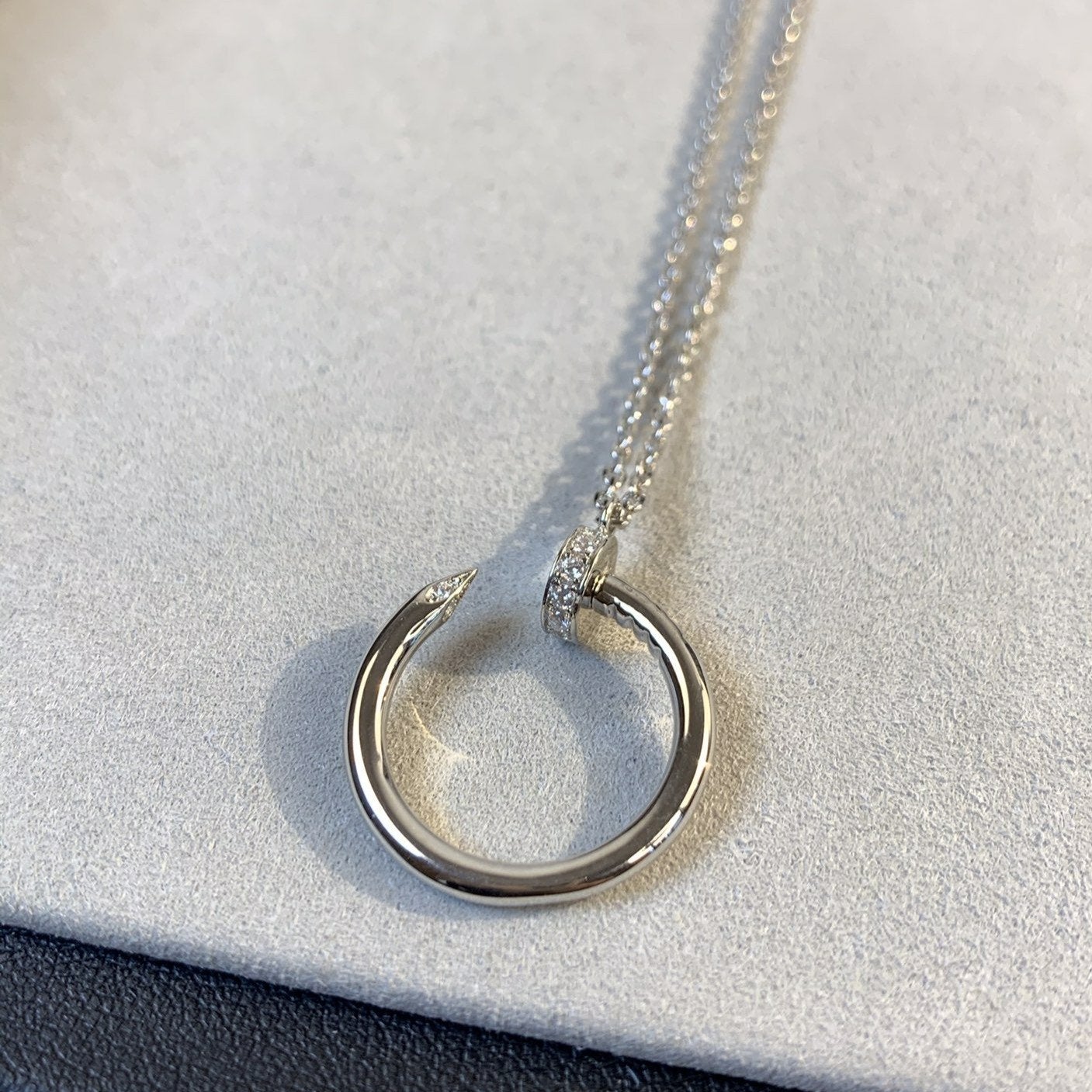 [Star Jewelry]JUSTE NECKLACE SILVER