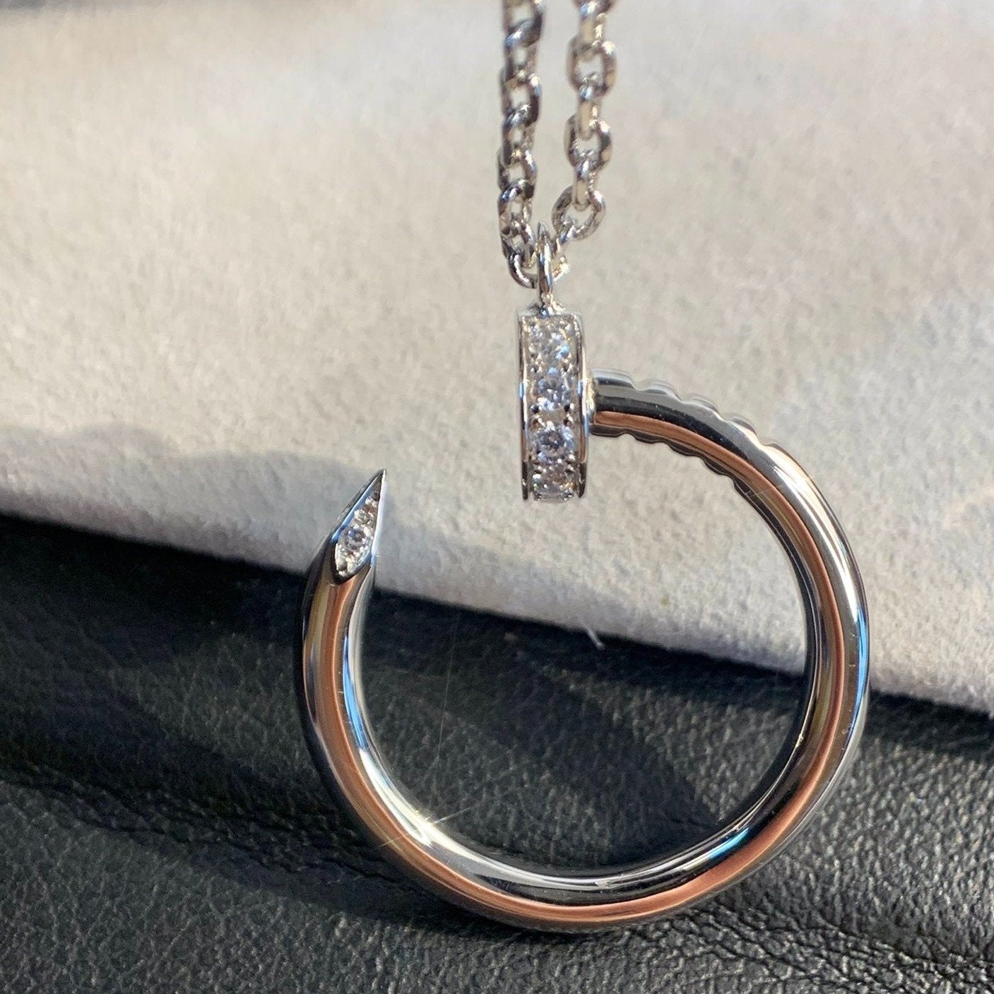 [Star Jewelry]JUSTE NECKLACE SILVER