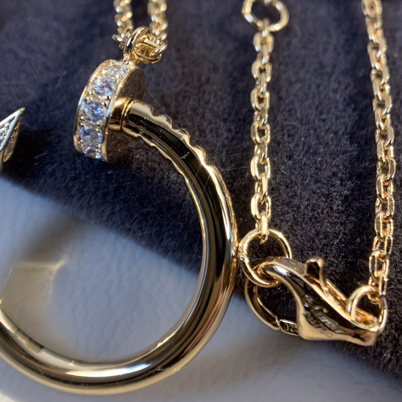 [Star Jewelry]JUSTE NECKLACE PINK GOLD