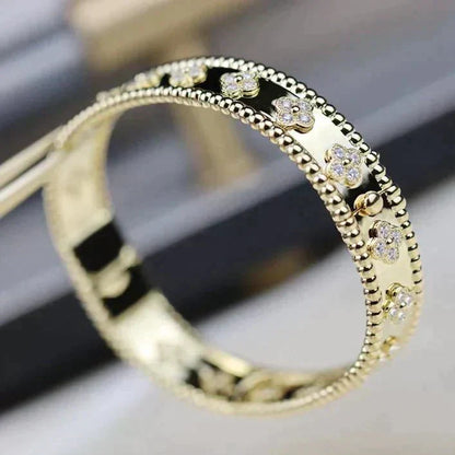 [Star Jewelry]CLOVER BRACELET 8MM DIAMONDS