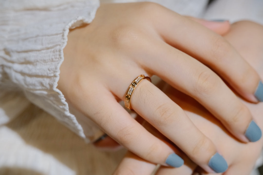 [Star Jewelry]LOVE RING 2.65MM DIAMOND
