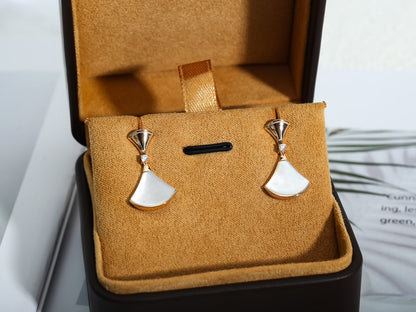 [Star Jewelry]DREAM MOP PINK GOLD EARRINGS