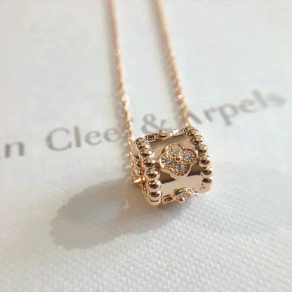 [Star Jewelry]PERLEE PEDANT NECKLACE GOLD / ROSE GOLD