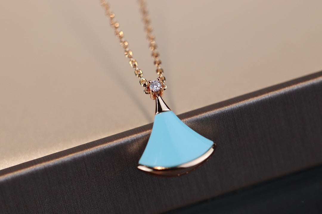 [Star Jewelry]DREAM NECKLACE TURQUOISE PINK GOLD