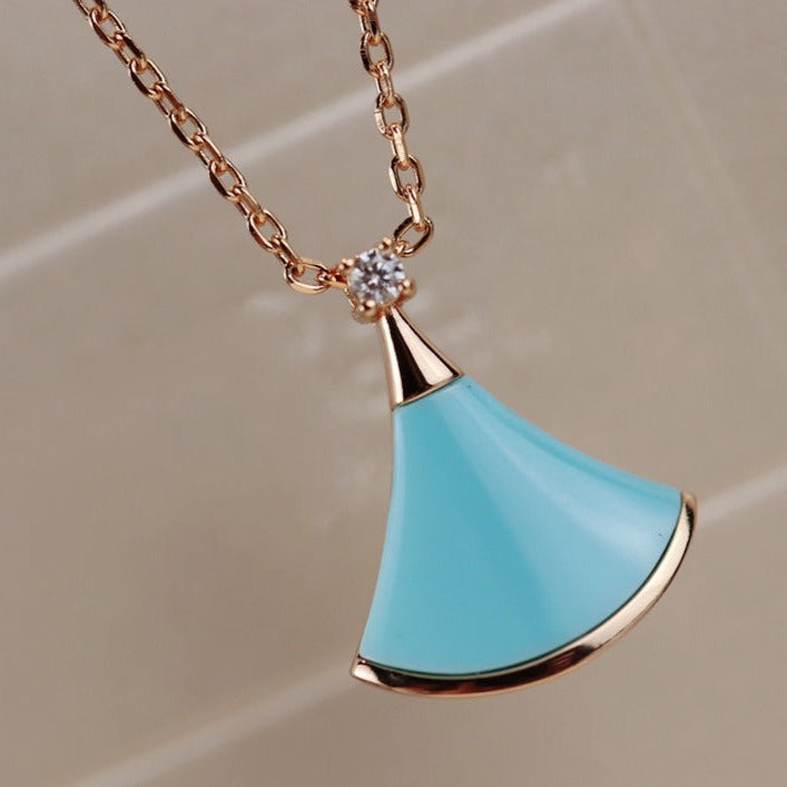 [Star Jewelry]DREAM NECKLACE TURQUOISE PINK GOLD