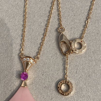 [Star Jewelry]DREAM NECKLACE PINK OPAL