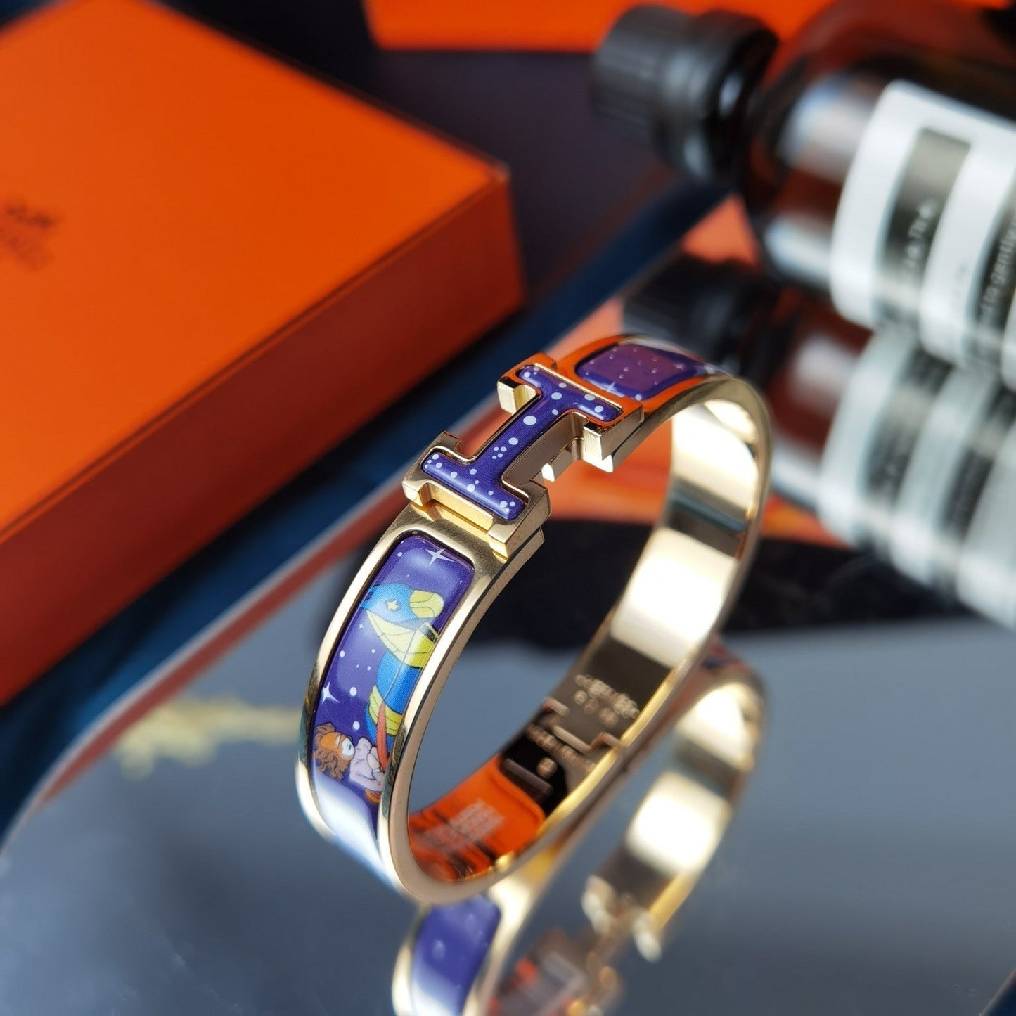 [Star Jewelry]H STAR AND MOON BRACELET 12MM