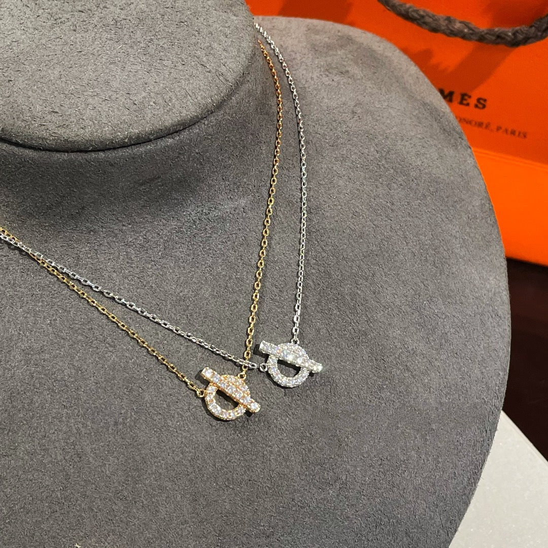 [Star Jewelry]ECHAPEE NECKLACE DIAMOND
