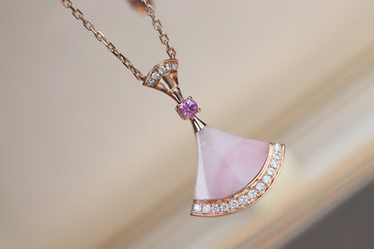 [Star Jewelry]DREAM NECKLACE PINK MOP DIAMOND