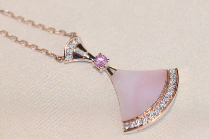 [Star Jewelry]DREAM NECKLACE PINK MOP DIAMOND