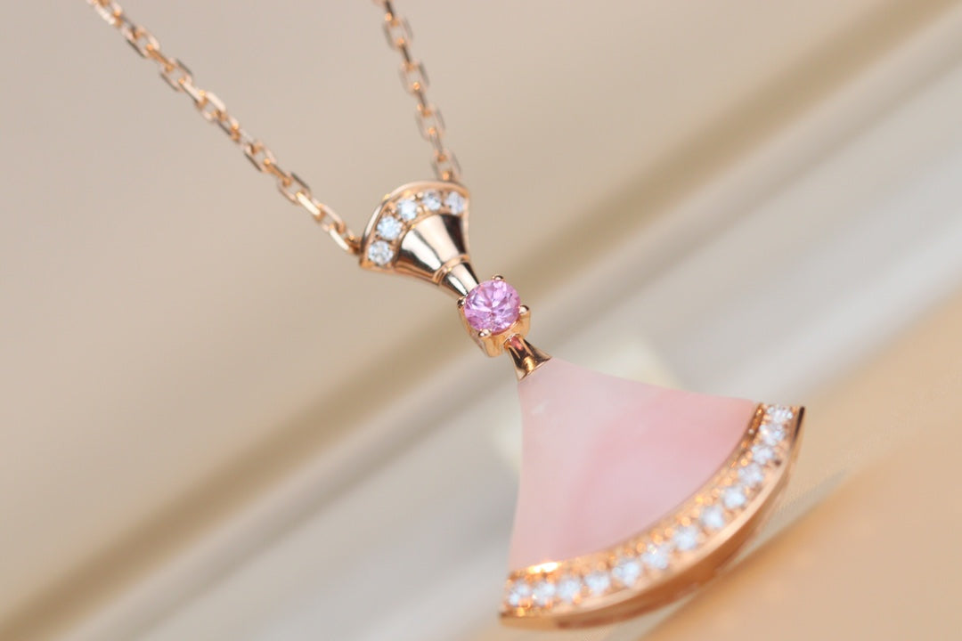 [Star Jewelry]DREAM NECKLACE PINK MOP DIAMOND