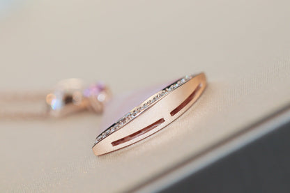 [Star Jewelry]DREAM NECKLACE PINK MOP DIAMOND