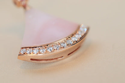 [Star Jewelry]DREAM NECKLACE PINK MOP DIAMOND