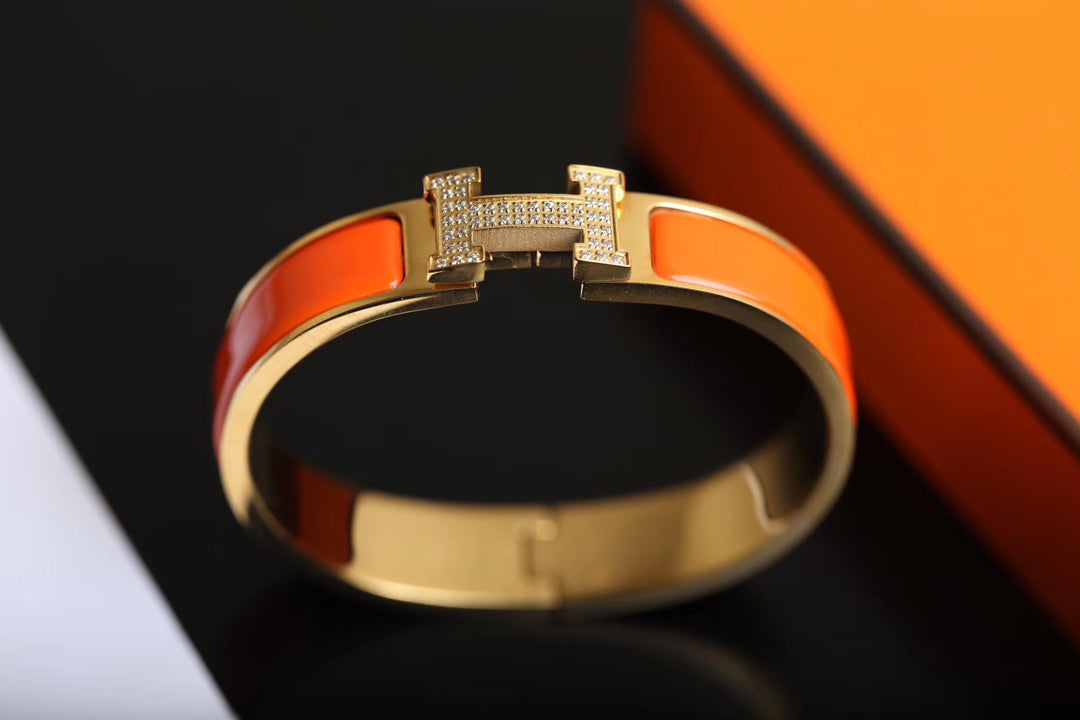[Star Jewelry]H BRACELET GOLD DIAMOND
