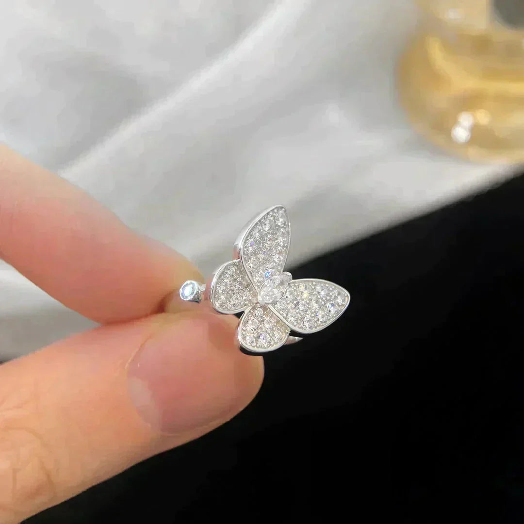 [Star Jewelry]BUTTERFLY DIAMOND RING