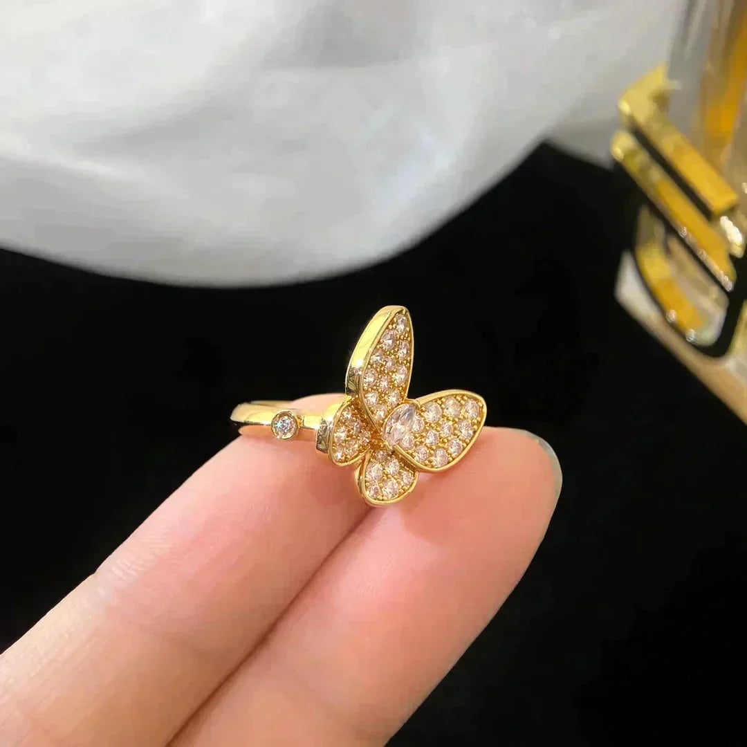 [Star Jewelry]BUTTERFLY DIAMOND RING