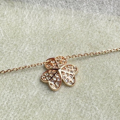 [Star Jewelry]FLOWER DIAMOND NECKLACE