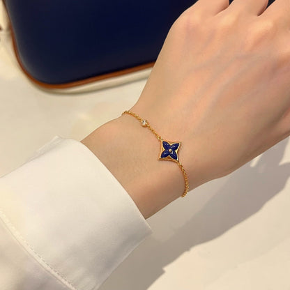[Star Jewelry]COLOR STAR PINK GOLD DIAMOND BRACELET