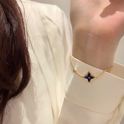 [Star Jewelry]COLOR STAR PINK GOLD DIAMOND BRACELET