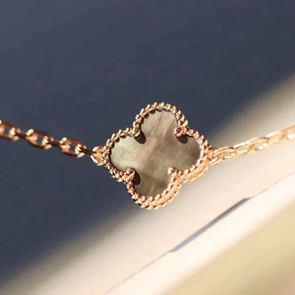 [Star Jewelry]CLOVER 20 MOTIFS LASER DIAMOND NECKLACE