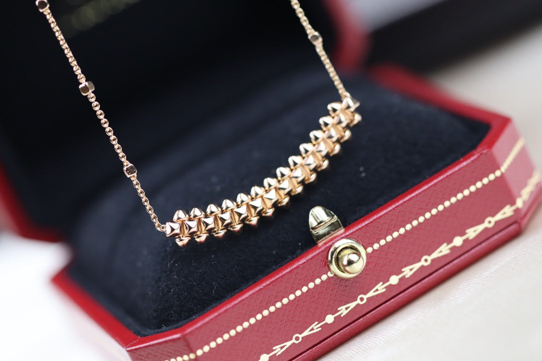 [Star Jewelry]CLASH PINK GOLD NECKLACE