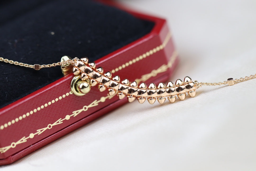 [Star Jewelry]CLASH PINK GOLD NECKLACE