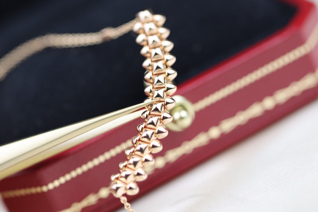 [Star Jewelry]CLASH PINK GOLD NECKLACE
