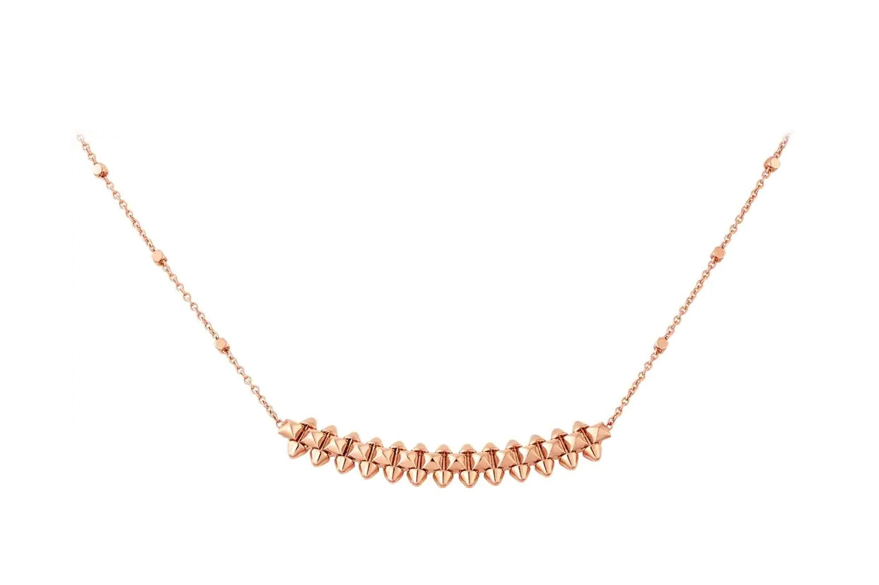 [Star Jewelry]CLASH PINK GOLD NECKLACE