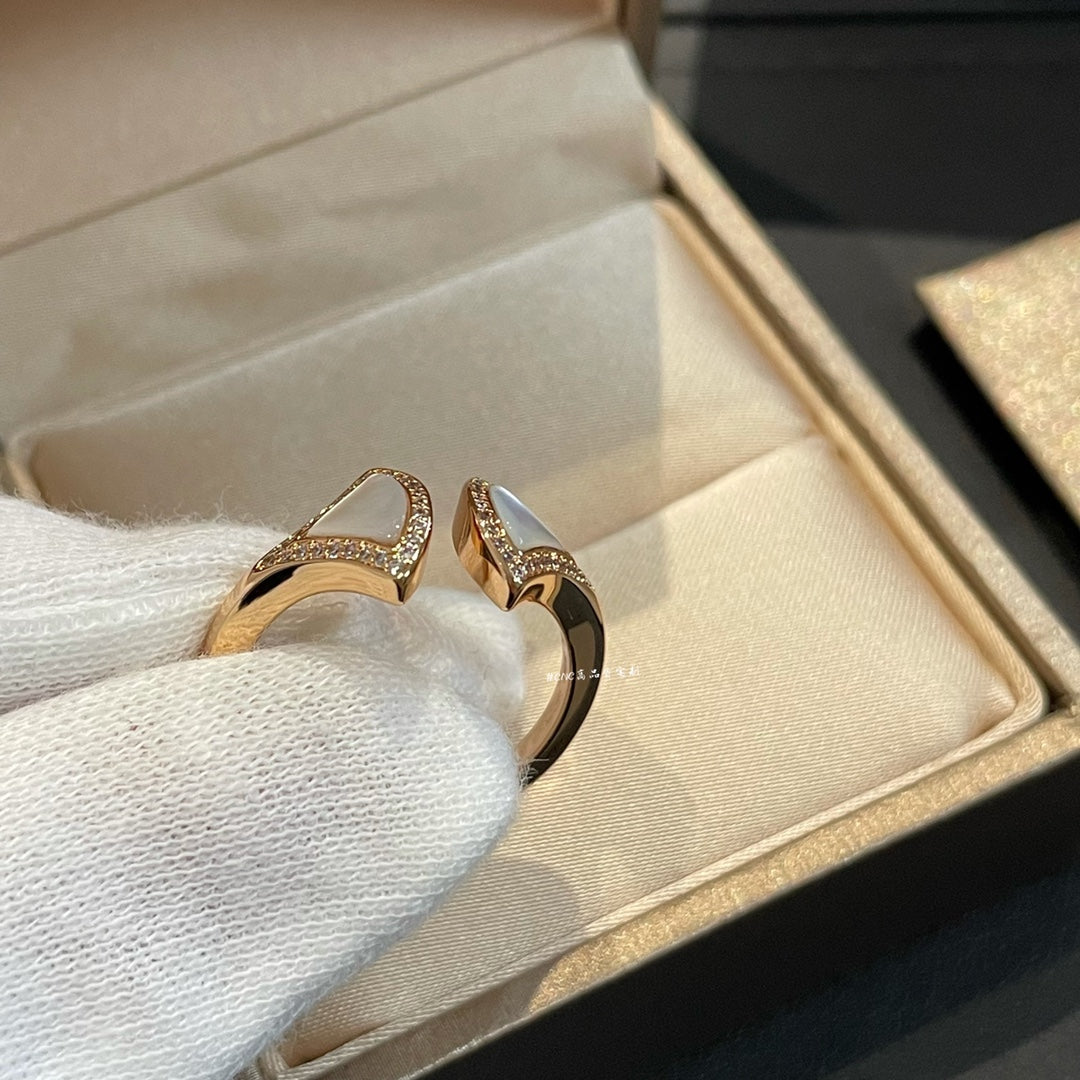 [Star Jewelry]DREAM MOP DIAMOND OPEN RING