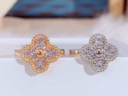 [Star Jewelry]CLOVER DIAMOND RING