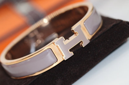 [Star Jewelry]H BRACELET 12MM BROWN