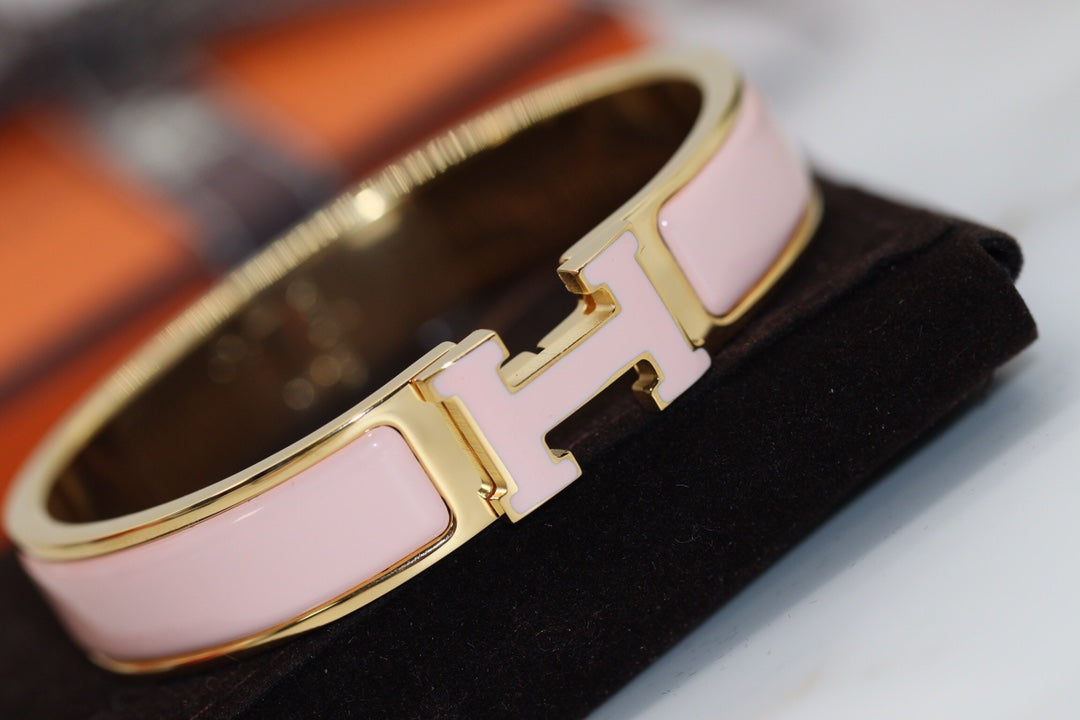 [Star Jewelry]H BRACELET 12MM PINK