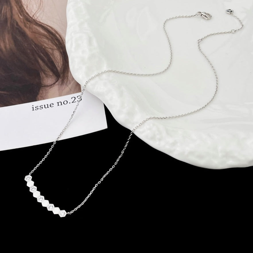 [Star Jewelry]BEE MY LOVE DIAMOND NECKLACE