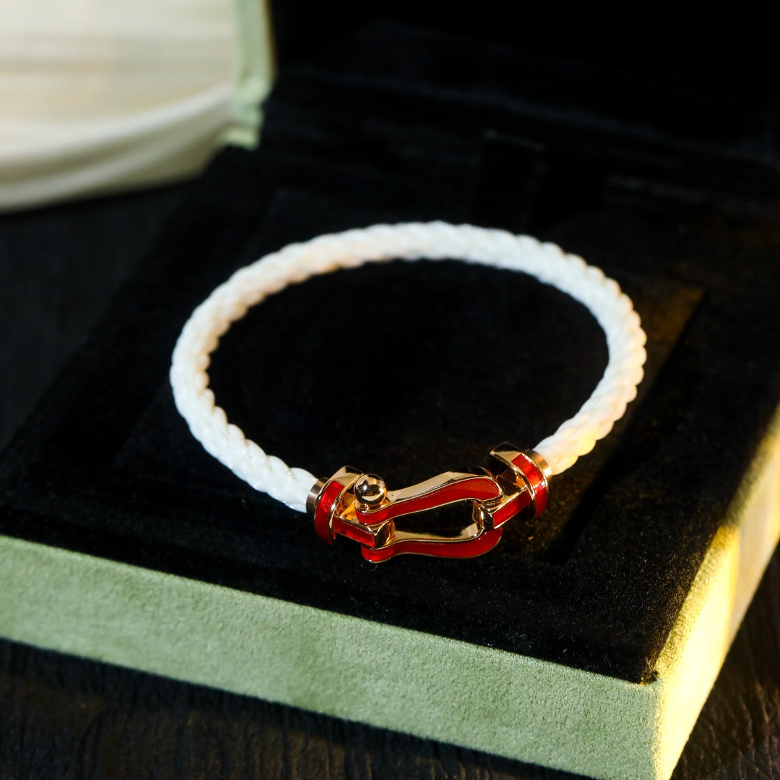 [Star Jewelry]FORCE 10 WHITE TEXTILE DIAMOND PAVED