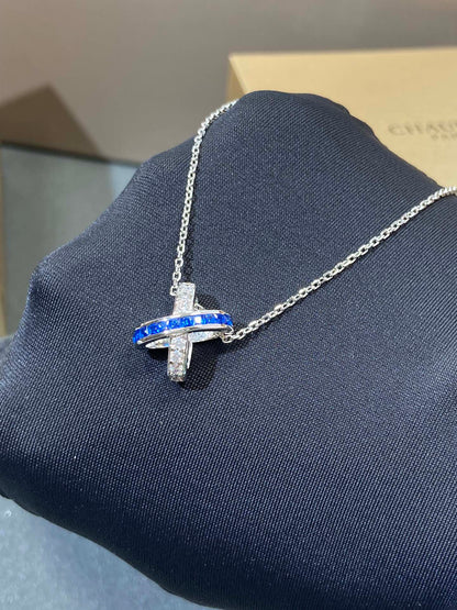 [Star Jewelry]LIENS DIAMOND SILVER NECKLACE
