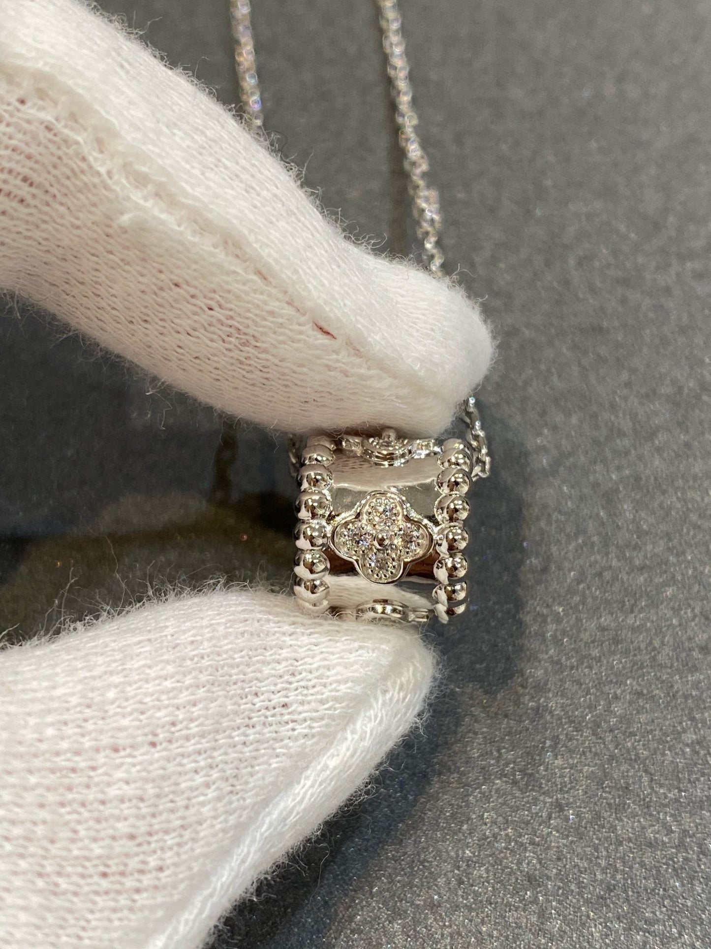 [Star Jewelry]PERLEE PEDANT SIVLER DIAMOND NECKLACE