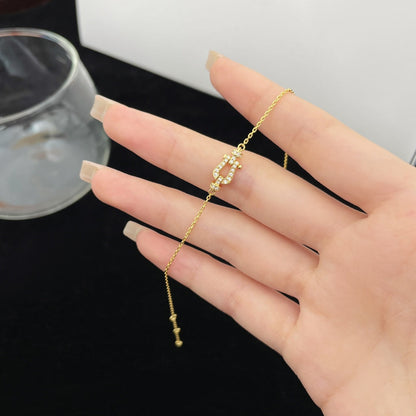 [Star Jewelry]FORCE 10 FULL DIAMOND BUCKLE CHAIN LINK MINI MODEL