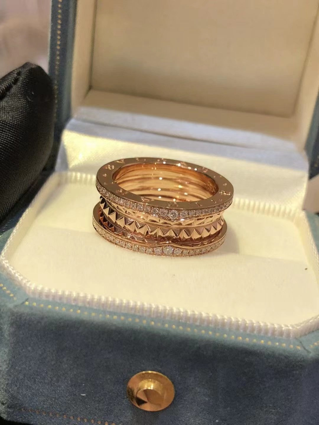 [Star Jewelry]ZERO 1 ROCK DIAMOND PINK GOLD
