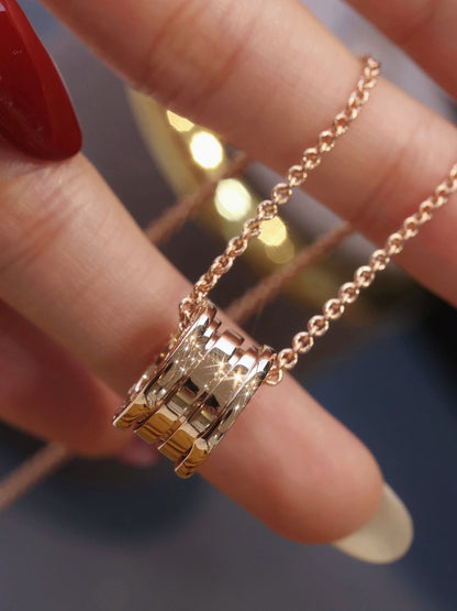 [Star Jewelry]ZERO 1 PINK GOLD NECKLACE