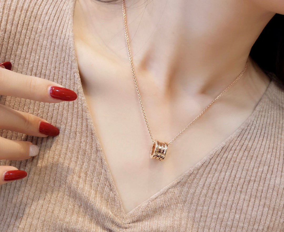 [Star Jewelry]ZERO 1 PINK GOLD NECKLACE