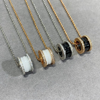 [Star Jewelry]ZERO 1 DIAMOND CERAMIC NECKLACE