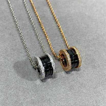 [Star Jewelry]ZERO 1 DIAMOND CERAMIC NECKLACE