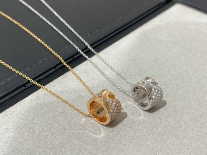 [Star Jewelry]LIENS EVIDENCE DIAMOND PAVED NECKLACE