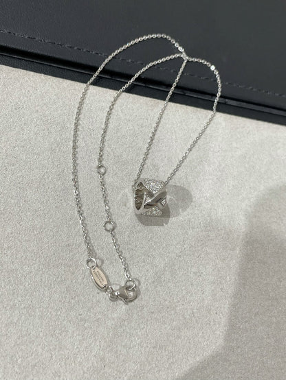 [Star Jewelry]LIENS EVIDENCE DIAMOND PAVED NECKLACE