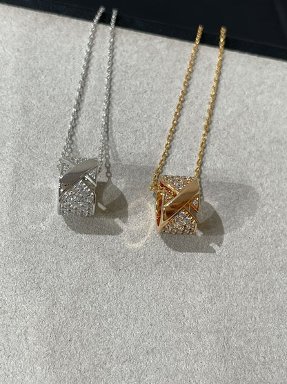[Star Jewelry]LIENS EVIDENCE DIAMOND PAVED NECKLACE