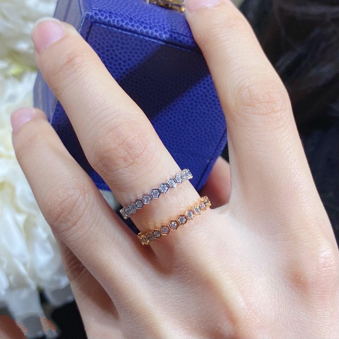 [Star Jewelry]BEE LOVE DIAMOND PAVED SMALL RING