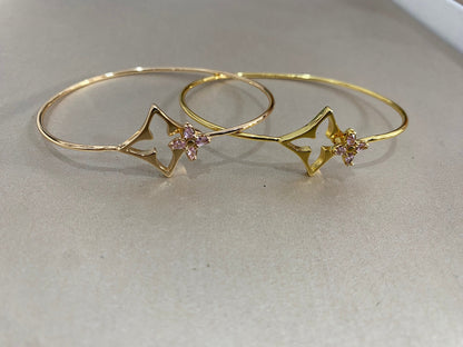 [Star Jewelry]Pink Diamond Bracelet